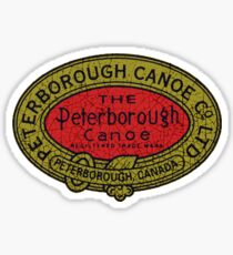 Peterborough Canoes Canada Sticker