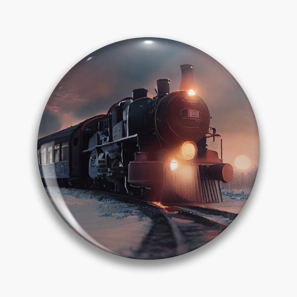 Item preview, A train travelling to the north pole designed and sold by DSAHART.