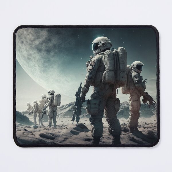Item preview, soldier on the moon - space force designed and sold by sphere-2.