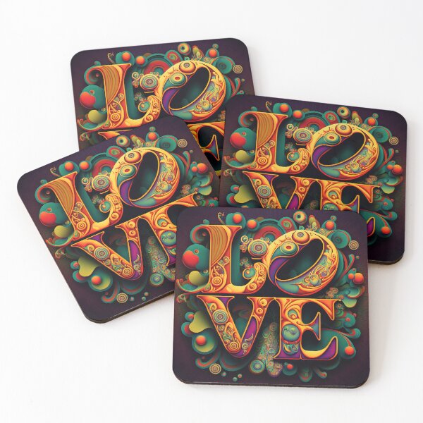 Item preview, Groovy 1970s Love designed and sold by Juliascutecornr.