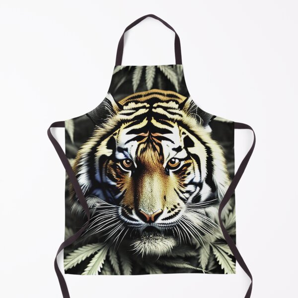 Item preview, Tiger Screen Wildlife Canine Cannabis  designed and sold by ShopSunday.