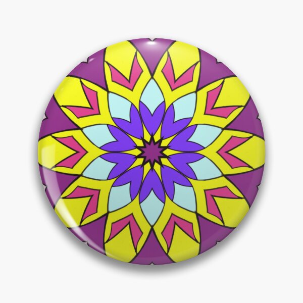 Item preview, Yellow purple center 06 designed and sold by Ghazron.