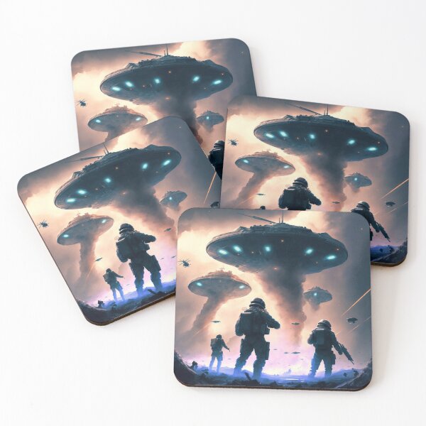 Item preview, anti UFO - space force  designed and sold by sphere-2.