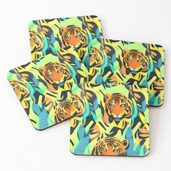 Item preview, Tiger Screen Wildlife Portrait Pattern  designed and sold by ShopSunday.