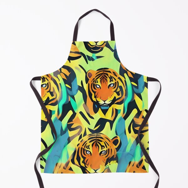 Item preview, Tiger Screen Wildlife Portrait Pattern designed and sold by ShopSunday.