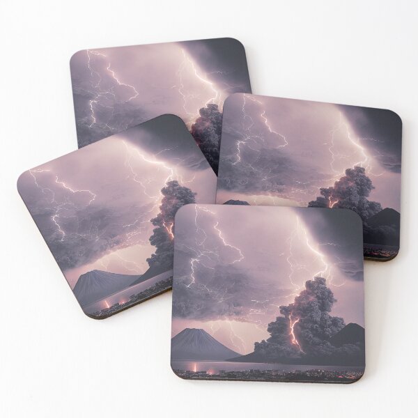 Item preview, Sakurajima Dirty Thunderstorms in Japan. designed and sold by DSAHART.