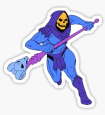 Pegatina Skeletor - Filmation style He-man tributo