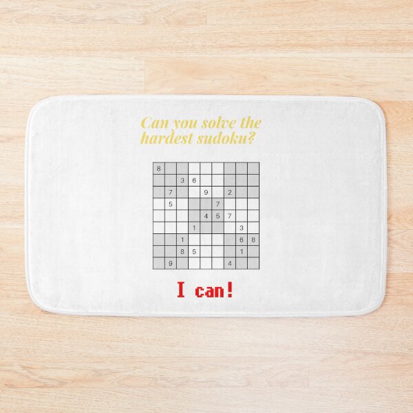 Item preview, The hardest sudoku game designed and sold by 31IT2Design.