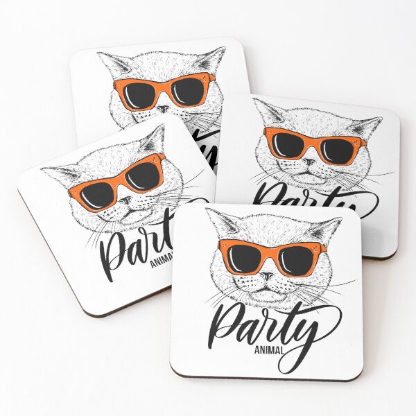 Item preview, party animal designed and sold by tee-blah-blah.