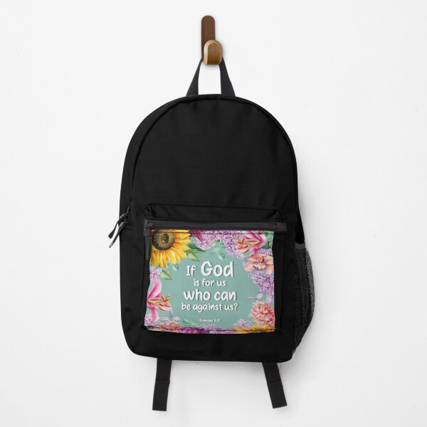Item preview, if god is with us, who can be against us verse. romans 8:31 designed and sold by josephfanous.