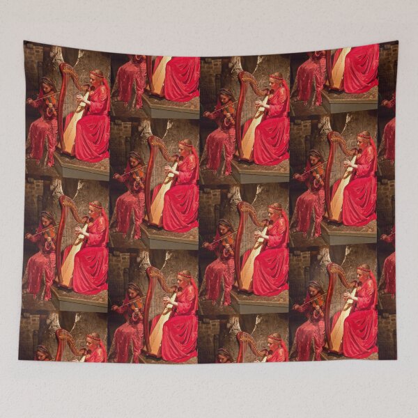 Item preview, Ireland. County Clare. Knappogue Castle Medieval Banquet. Musicians. designed and sold by vadim19.