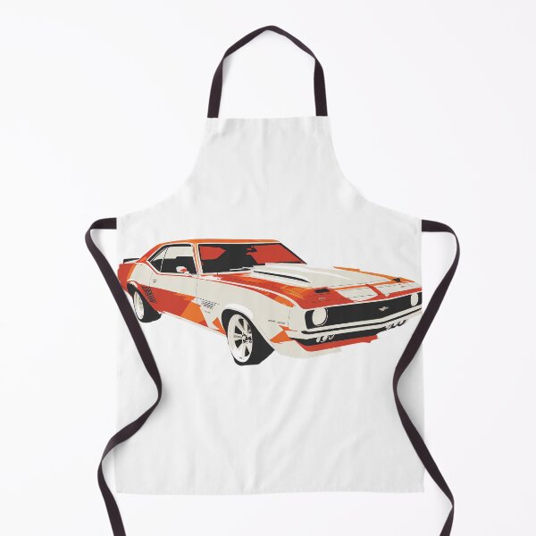 Item preview, Chevrolet Camaro Retro Illustration designed and sold by FromAIwithLove.