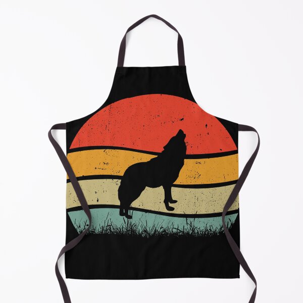Item preview, Vintage Sunset Wolf Howling at the Moon designed and sold by Xx4thseasonxX.