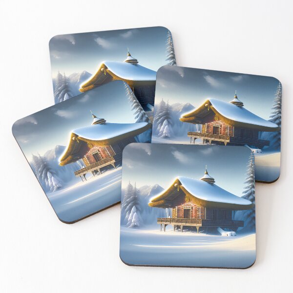 Item preview, Winter's Charm: A Snowy Landscape Design designed and sold by Story24net.