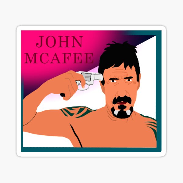 Item preview, John Mcafee Creative content designed and sold by AngelPoulainsto.