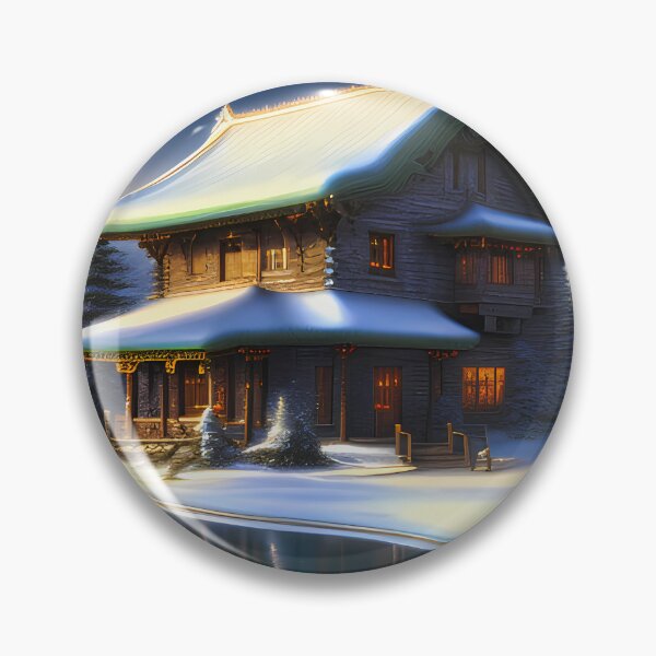 Item preview, Winter's Charm: A Snowy Landscape Design designed and sold by Story24net.