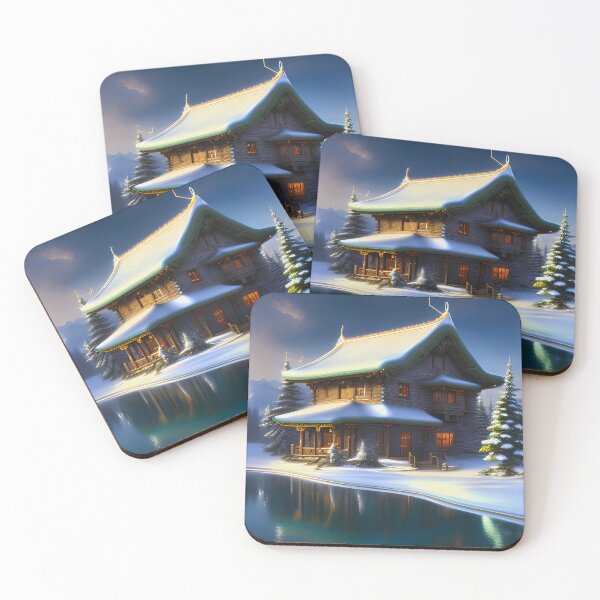 Item preview, Winter's Charm: A Snowy Landscape Design designed and sold by Story24net.