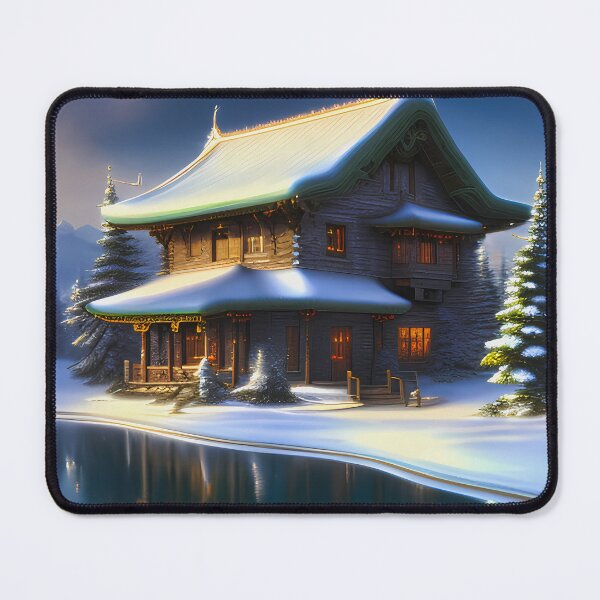 Item preview, Winter's Charm: A Snowy Landscape Design designed and sold by Story24net.