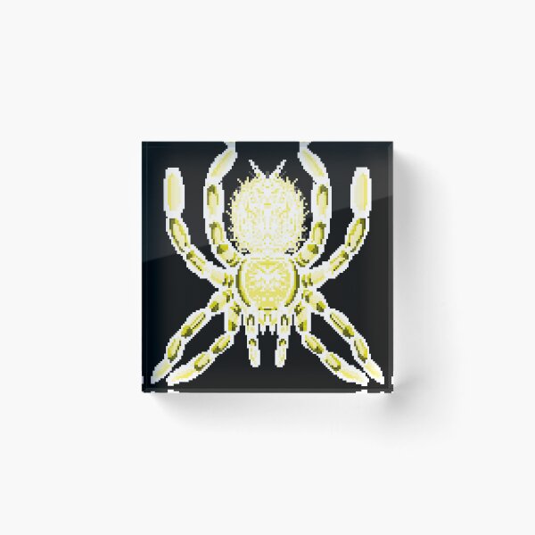Aperçu de l'œuvre Tarantula Pixel Art 40 (Invert) créée et vendue par IgorAndMore.