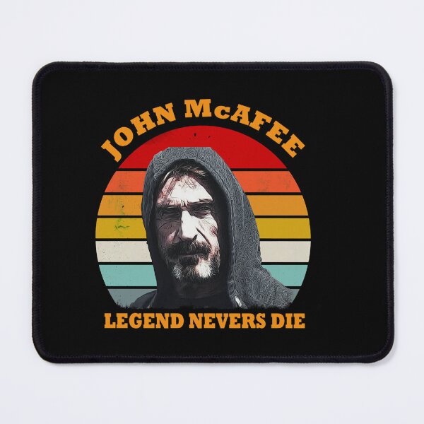 Item preview, JOHN MCAFEE the legend man designed and sold by AngelPoulainsto.