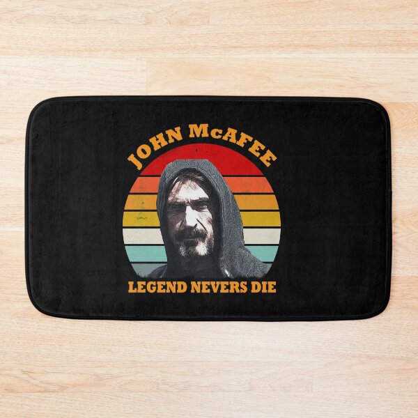 Item preview, JOHN MCAFEE the legend man designed and sold by AngelPoulainsto.
