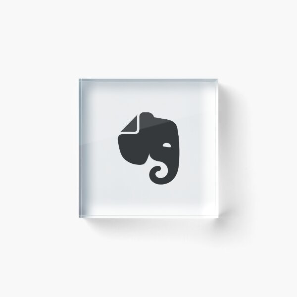 Item preview, Black Evernote Notes App Logo designed and sold by PeterPrv.