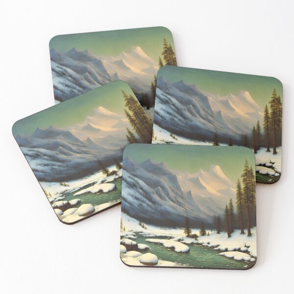 Item preview, Winter's Charm: A Snowy Landscape Design designed and sold by Story24net.