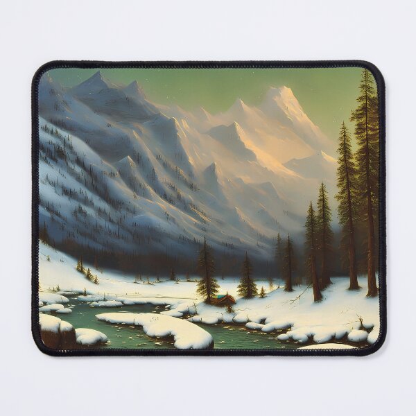 Item preview, Winter's Charm: A Snowy Landscape Design designed and sold by Story24net.
