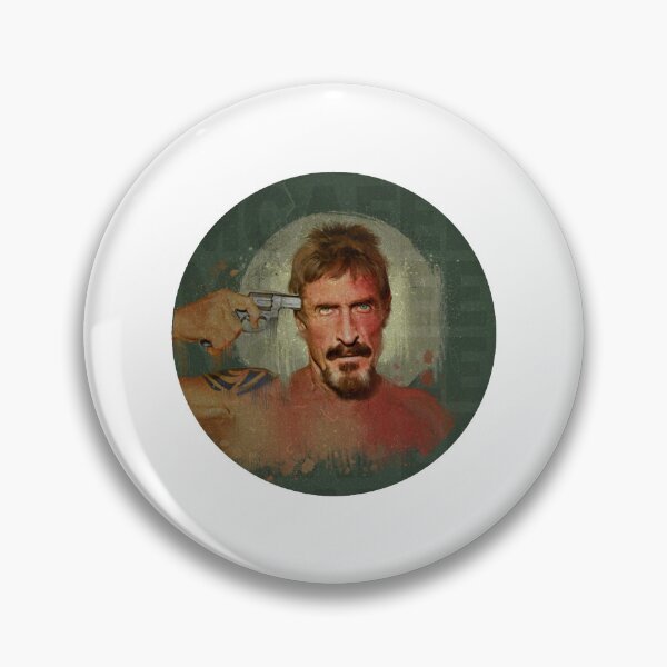 Item preview, John McAfee designed and sold by AngelPoulainsto.