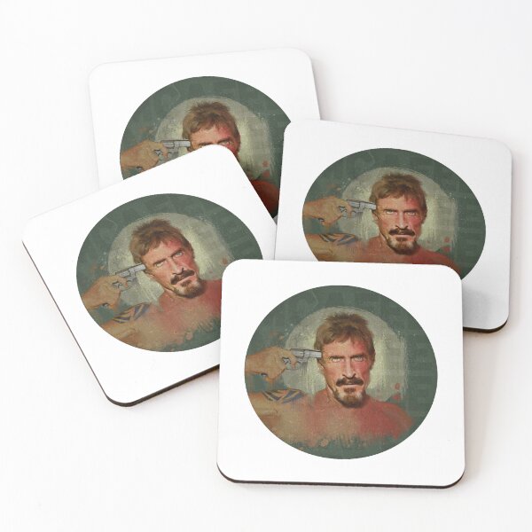 Item preview, John McAfee designed and sold by AngelPoulainsto.