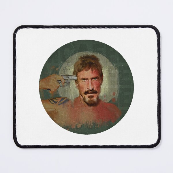 Item preview, John McAfee designed and sold by AngelPoulainsto.