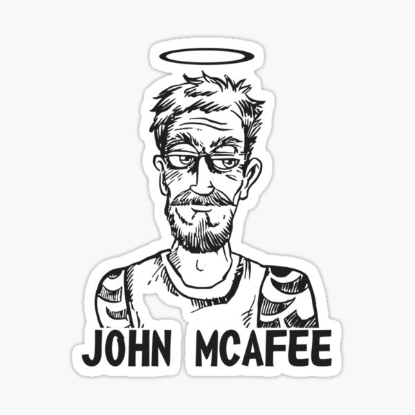 Item preview, John Mcafeee designed and sold by AngelPoulainsto.