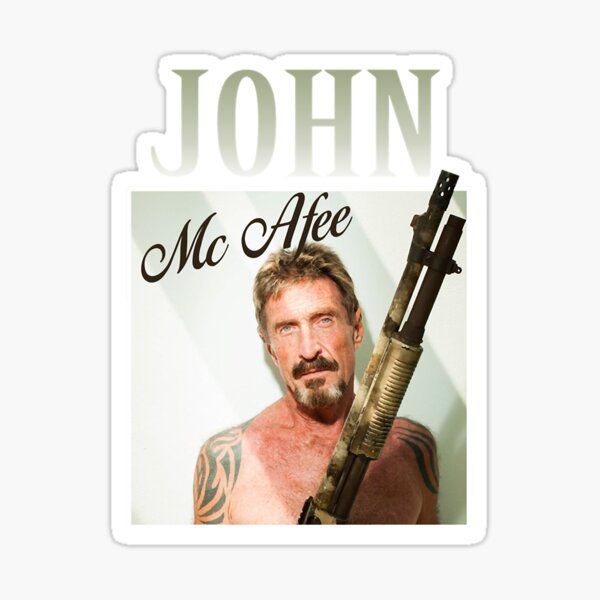 Item preview, McAfee guns poster designed and sold by AngelPoulainsto.