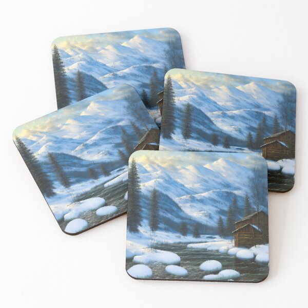 Item preview, Winter's Charm: A Snowy Landscape Design designed and sold by Story24net.