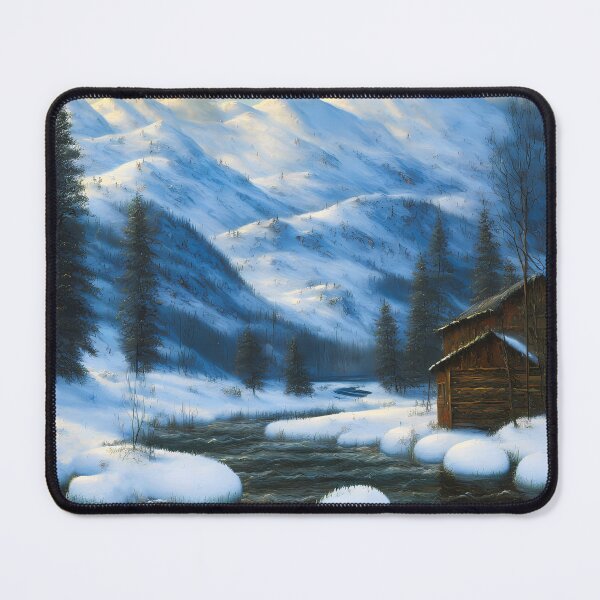 Item preview, Winter's Charm: A Snowy Landscape Design designed and sold by Story24net.