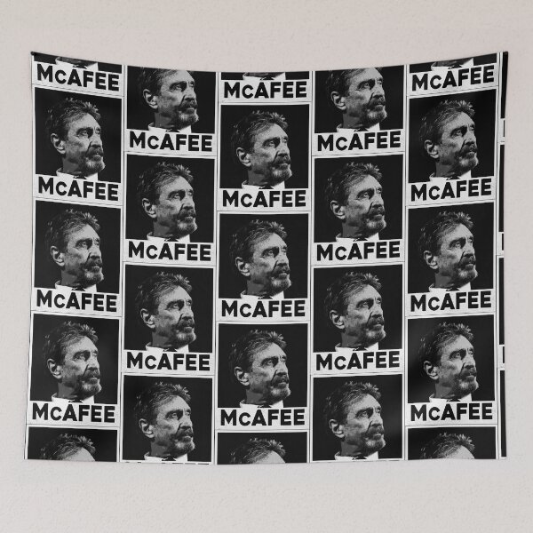 Item preview, McAfee in black designed and sold by AngelPoulainsto.