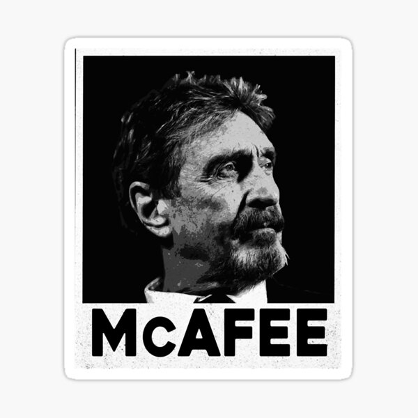 Item preview, McAfee in black designed and sold by AngelPoulainsto.