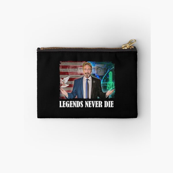 Item preview, Mcafee Legends Never Die Cool , John Mcafee RIP , Mens Mcafee designed and sold by AngelPoulainsto.