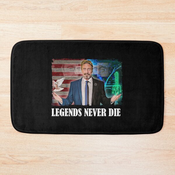 Item preview, Mcafee Legends Never Die Cool , John Mcafee RIP , Mens Mcafee designed and sold by AngelPoulainsto.