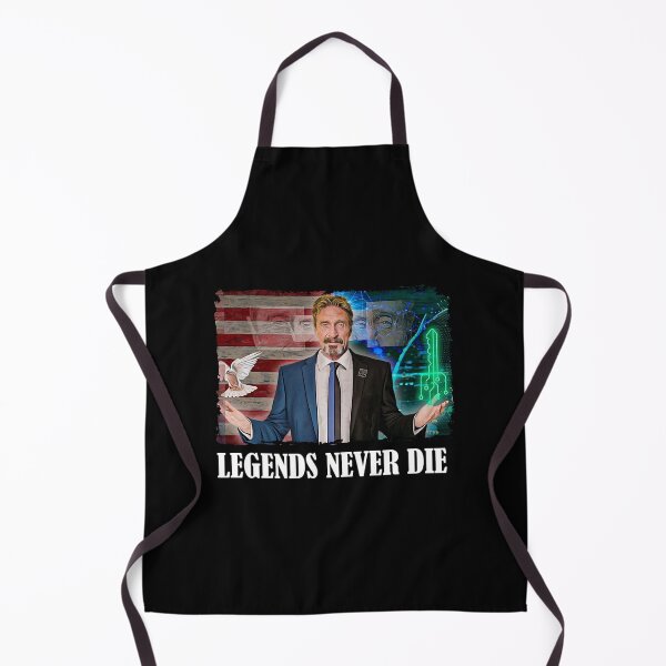 Item preview, Mcafee Legends Never Die Cool , John Mcafee RIP , Mens Mcafee designed and sold by AngelPoulainsto.