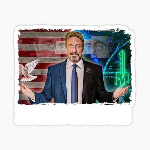 Item preview, Mcafee Legends Never Die Cool , John Mcafee RIP , Mens Mcafee designed and sold by AngelPoulainsto.