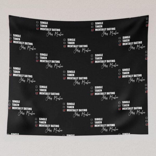 Item preview, Mentally Dating John Mcafee designed and sold by AngelPoulainsto.