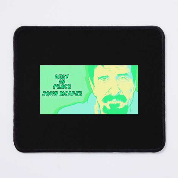 Item preview, Rest In Peace John Mcafee Art designed and sold by AngelPoulainsto.