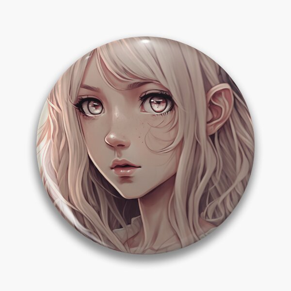 Item preview, Cute blond anime girl designed and sold by Animal-ink.