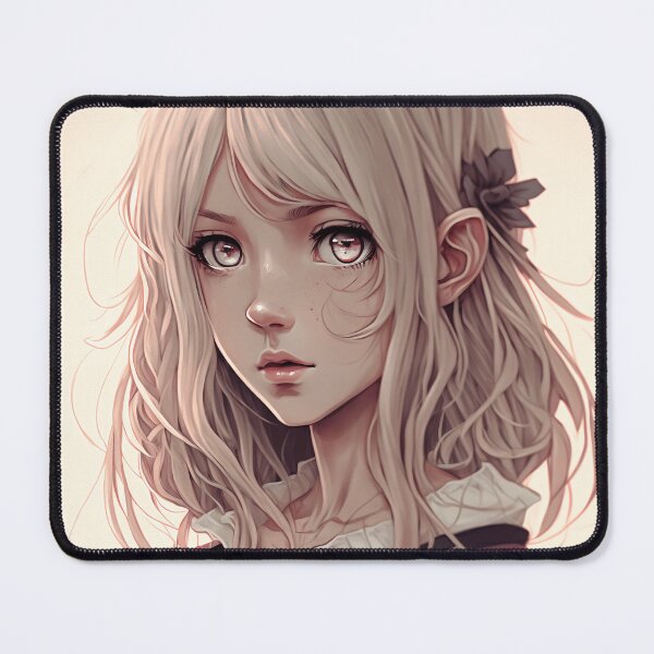 Item preview, Cute blond anime girl designed and sold by Animal-ink.