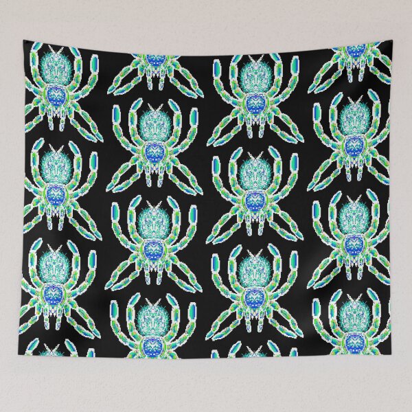 Aperçu de l'œuvre Tarantula Pixel Art 46 (Invert) créée et vendue par IgorAndMore.
