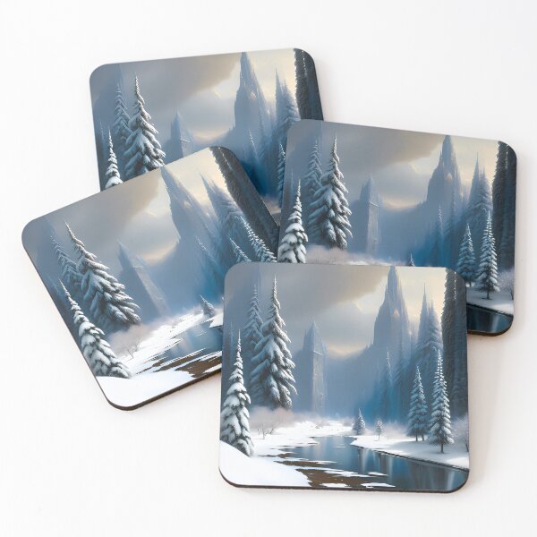 Item preview, Winter's Charm: A Snowy Landscape Design designed and sold by Story24net.