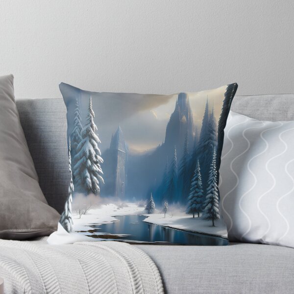 Item preview, Winter's Charm: A Snowy Landscape Design designed and sold by Story24net.