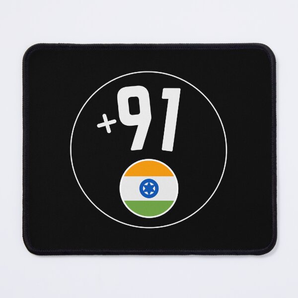 Item preview, INDIA country code +91 badge designed and sold by LeddsoDello.
