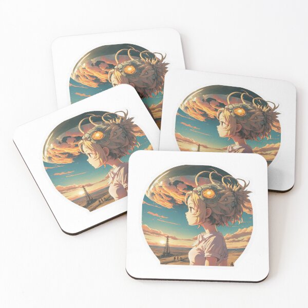 Item preview, Anime girl, sticker designed and sold by CosmicCritters.